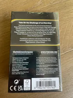 Pokemon Mega Evolution Chaos Rising Booster Bundle NEW SEALED - Image 3