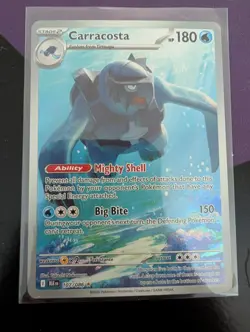 Pokemon TCG Black Bolt Carracosta IR 107/086 - Image 1