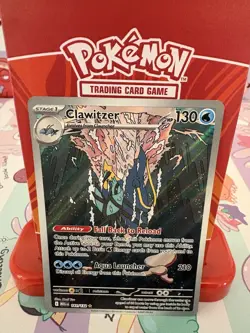 Pokemon Clawitzer 141/132 Mega Evolution Illustration Rare Holo NM - Image 1