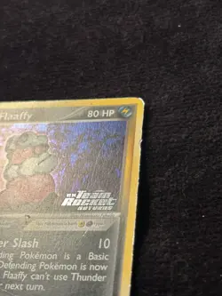 Pokemon Dark Flaaffy 33/109 Reverse Holo Stamped Team Rocket Returns 2004 - Image 4