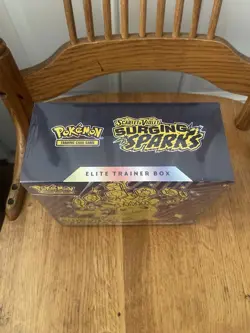 Pokemon Scarlet & Violet Surging Sparks Elite Trainer Box ETB - New/Sealed - Image 2