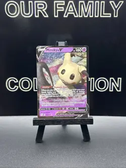 Mimikyu V 068/172 Ultra Rare Brilliant Stars NM Pokemon TCG Holo - Image 1