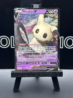 Mimikyu V 068/172 Ultra Rare Brilliant Stars NM Pokemon TCG Holo - Image 2