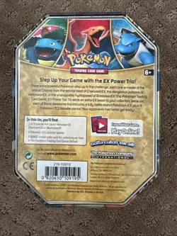 Pokemon TCG 2014-2015 Collectible Tins EX Power Trio Blastoise - Image 3