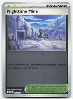 Nighttime Mine Uncommon Ascended Heroes Reverse Holo 197/217 NM/M Pokemon - Image 1