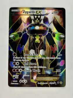 Zygarde EX 2017 Pokemon Alternate Art Promos Full Art #54a/124 * Near Mint - Image 1