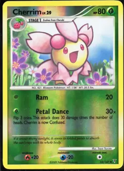 Cherrim 55/147 Uncommon Supreme Victors Pokemon Moderately Played - Image 1