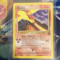 Pokemon TCG Moltres 21 Wotc Promo 2000 English NM - Image 1