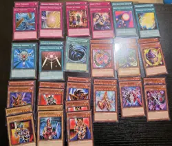Yu-Gi-Oh Yami Yugi Speed Duel Deck Poker Knights Dark Magician Complete Deck - Image 1
