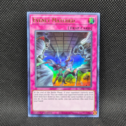 Yugioh Evenly Matched (GFTP-EN126) 1st Edition ULTRA RARE HOLO (NEAR MINT) - Image 1