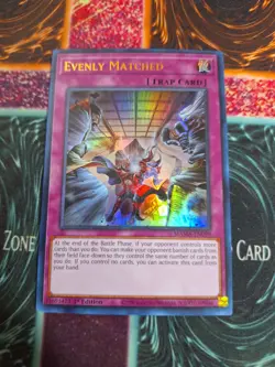 Yu-Gi-Oh! TCG Evenly Matched MAMA-EN099 Ultra Rare 1st Edition Near Mint a1/ - Image 1