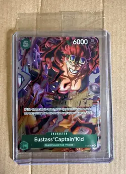Eustass"Captain"Kid P-067 Winner - One Piece TCG - OP07 Pre-Release - Sealed/NEW - Image 1