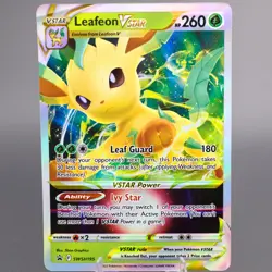 Leafeon VSTAR - SWSH195 Holo Promo SWSH: Sword & Shield Promo Cards NM - Image 1