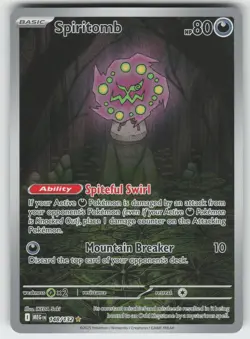 Spiritomb Illustration Rare ME01: Mega Evolution 148/132 Pokemon - Image 1