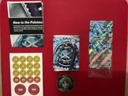 Steven Rival Battle Pokemon Deck w/ EX, Mat, Coin, Damage Counters NO PROMO - Image 1