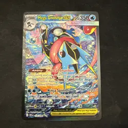 Mega Greninja ex SIR 116/086 Chaos Rising Special Illustration Rare Pokemon TCG - Image 1
