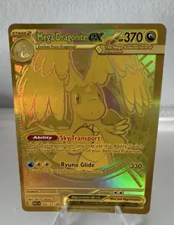 Mega Dragonite ex 295/217 SIR English ME: Ascended Heroes (ASC) Pokemon TCG CCG - Image 1