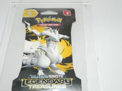 Pokemon Reshiram art Sleeved Sealed booster Pack Legendary Treasures black White - Image 3