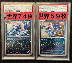 PSA 10 Zoroark #074 zorua #073 Sequential Seq the best of xy Japanese pokemon - Image 1