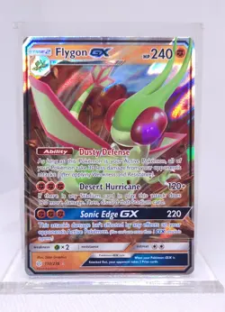 Pokemon Flygon GX 110/236 Cosmic Eclipse Ultra Rare NM - Image 1