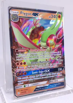 Pokemon Flygon GX 110/236 Cosmic Eclipse Ultra Rare NM - Image 2