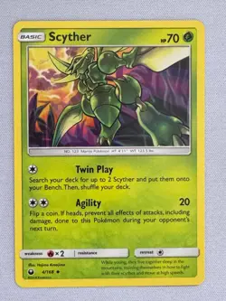 Scyther 4/168 Uncommon Celestial Storm Pokemon Near Mint - Image 1