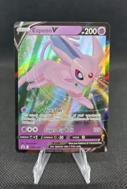 Pokemon TCG Espeon V SWSH201 - SwSh Black Star Promo - Image 1