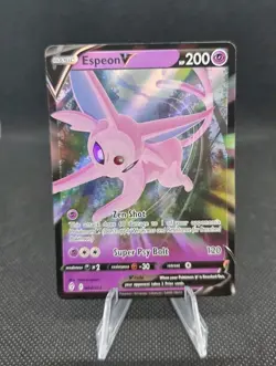 Pokemon TCG Espeon V Evolving Skies Sword Shield 064/203 Holo Ultra Rare - Image 1