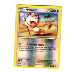 Pokemon Meowth 53/83 Generations Reverse Holo LP - Image 1