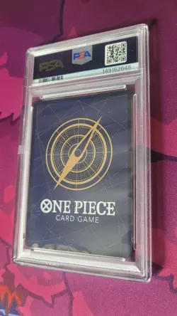 2025 ONE PIECE OP07-073 BANDAI CARD GAMES FEST 25-26 MONKEY D LUFFY PROMO PSA 10 - Image 2