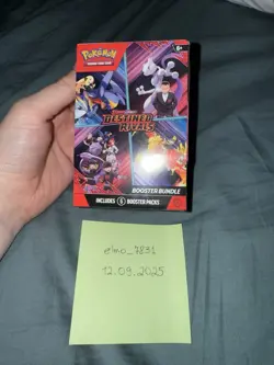 Pokemon TCG: Scarlet & Violet Destined Rivals Booster Bundle (6 Packs) Sealed - Image 1