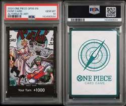 DON!! Card (AA) Wings of the Captain Foil English OP06 2024 One Piece PSA 10 - Image 3