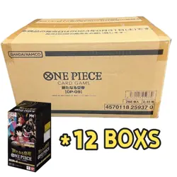 IN STOCK Japanese ONE PIECE The New Emperor Sealed Booster Case (12 Boxs) OP-09 - Image 1