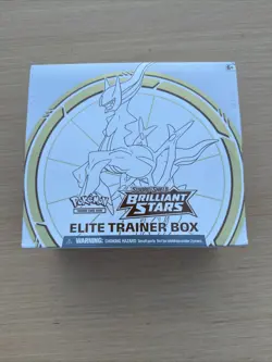 Pokemon TCG Sword & Shield Brilliant Stars Elite Trainer Box ETB Factory Sealed 820650850127 - Image 1