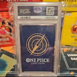 2025 ONE PIECE OP07-073 BANDAI CARD GAMES FEST 25-26 MONKEY D LUFFY PROMO PSA 10 - Image 3