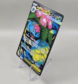 Mega Venusaur ex 155/132 Me01: Mega Evolution Holo Full Art Pokemon Card - NM - Image 2