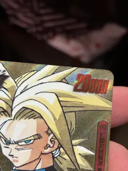 Trunks : Future - SB02-001 Gold Leader Manga Booster 02 Dragon Ball Card English - Image 3