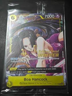One Piece Card Game - Boa Hancock P-115 - OP15 Release Event Winner - SEALED - Image 1