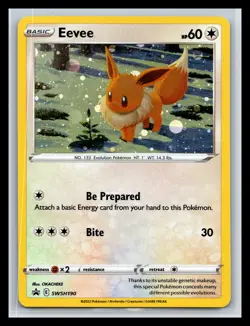 SWSH: Sword & Shield Promo Cards #SWSH190 Eevee - Image 1