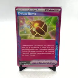 Pokemon TCG Deluxe Bomb Trainer Card Holo 134/142 Stellar Crown - Image 1