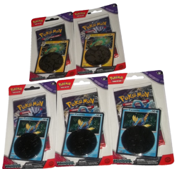 POKEMON SCARLET & VIOLET (5) BLISTER SLEEVE BOOSTER PACKS TEMPORAL FORCES NISP - Image 4