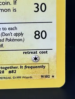 Magneton Pokemon TCG Base Set 9/102 Unlimited Holo Rare 1999 Vintage - Image 4