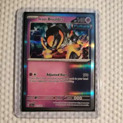 Iron Boulder 071/142 Pokemon - Stellar Crown Holo - Image 1