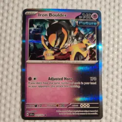 Iron Boulder 071/142 Pokemon - Stellar Crown Holo - Image 2