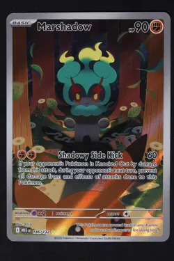 Pokemon Marshadow Illustration Rare NM - Mega Evolution 146/132 - Image 1