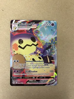 Pokemon Mimikyu VMAX TCG Brilliant Stars TG17/TG30 Near Mint Condition - Image 1
