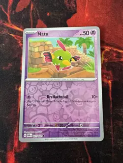 Pokemon - Natu - Paradox Rift - PAR - 071/182 - Reserve Holo - Image 1