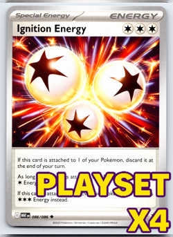 Ignition Energy Playset (x4) - Pokemon TCG - Image 1