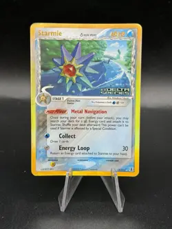 Pokemon TCG Starmie 15/113 Delta Species Reverse Holo Rare HP/DMG GH3 - Image 1