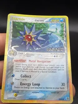 Pokemon TCG Starmie 15/113 Delta Species Reverse Holo Rare HP/DMG GH3 - Image 3